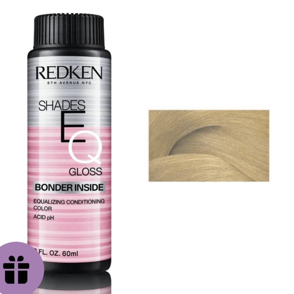 2 pcs Redken Shades EQ Gloss w Bonder Inside 010AG Misty Beige 2 Oz NEW